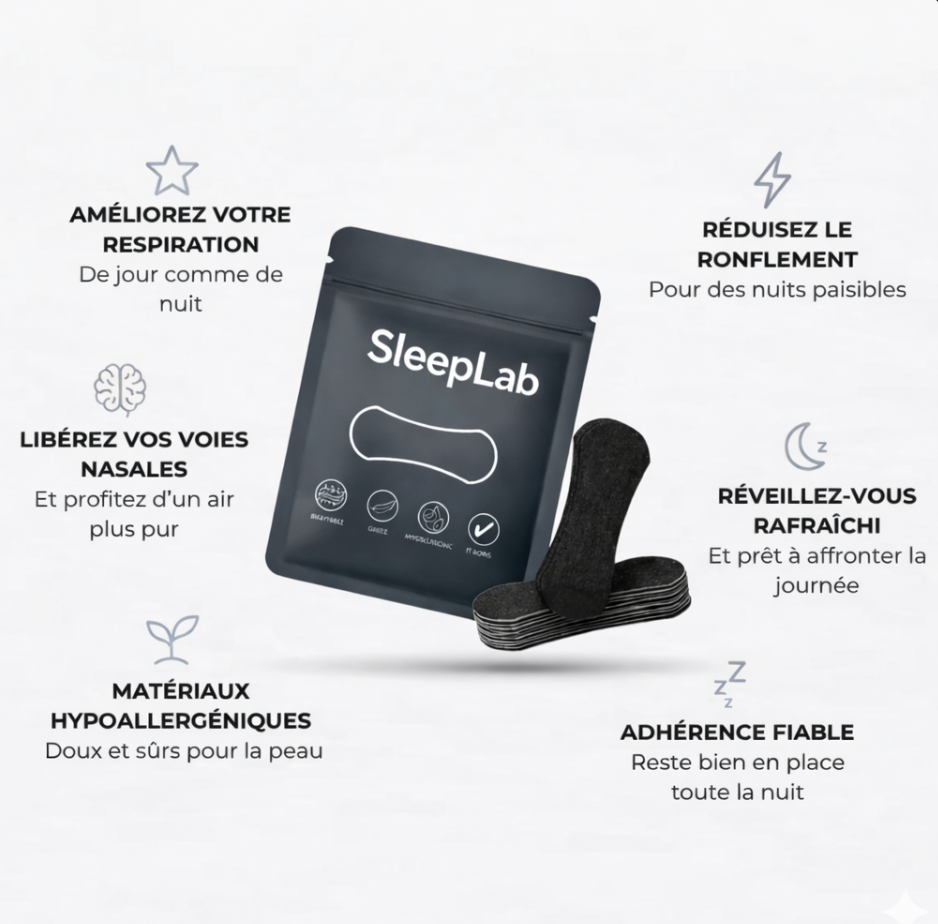 Bandes Nasales Anti Ronflement